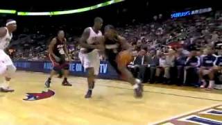 LeBron James Furious Dunk Against the Hawks (October 21, 2010)