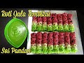 Roti Jala Tembikai & Sos Pandan