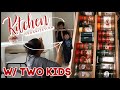 Kitchen Organization With TWO KIDS! [w/ Target & Dollar Tree]