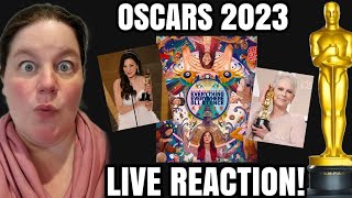 2023 OSCARS LIVE REACTION!!! Everything Everywhere All At Once Dominates!!!!!! *one HUGE surprise!*