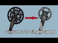 HOW TO CONVERT 3 SPEED TO 1 SPEED