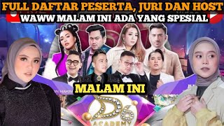 DERETAN JURI,HOST \u0026 PESERTA MALAM INI DI THE BEST 5 OF INDONESIA da asia 6 | Dangdut academy asia 6