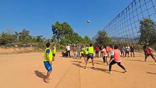 alungtang vs Zingsho tang // Ngarumphung Xmas men's volleyball