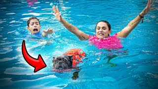 Our PUPPY Almost DROWNED... | The Royalty Family