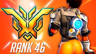 EQOBOT RANK 46 TRACER + ML7 ANA! [ OVERWATCH 2 SEASON 4 TOP 500 ]