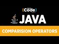 Java Tutorial For Beginners | How To Use Comparision Operators In Java Programming | SimpliCode
