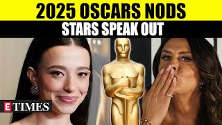 Oscar Nominations 2025: Mikey Madison, Diane Warren \u0026 Emilia Perez's Camille \u0026 Others React