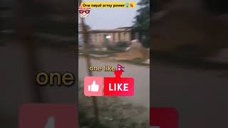 १ नेपाली आर्मी ko पावर |😱🇳🇵one Nepali Army power #nepal #army #nepalarmy #gorkha  #short #shorts