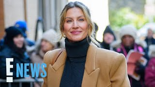 Pregnant Gisele Bündchen Shows Off BABY BUMP in New Video | E! News
