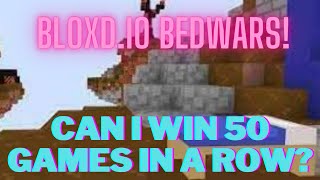 Bloxd.io bedwars, attempting to get a winstreak of 50! (Part 2)