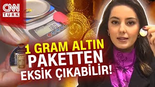 1 Gram Altın Alanlar Dikkat! Hassas Jelatinli Paketlerin Görüntüsü Gündemde... #Haber