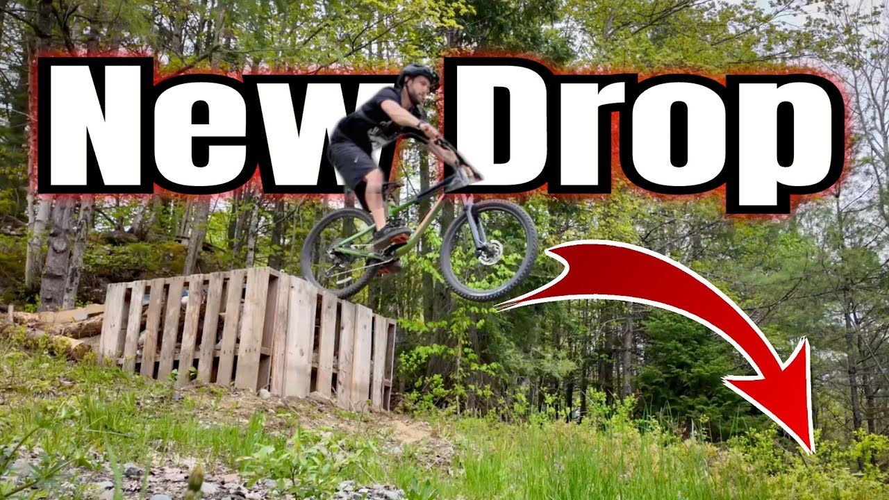 An Easy To Make Mountain Bike Feature Mtb Vlog Youtube
