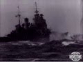 British Movietone News: HMS Prince of Wales at sea (Original Footage)