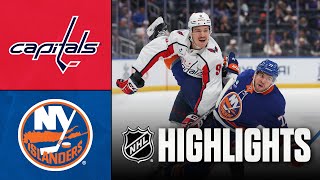 Capitals vs. Islanders | NHL Highlights | November 30, 2025