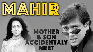 अचानक मिले माँ और बेटे गोविंदा और हेमा मालिनी | Maahir movie scene