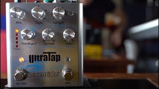 Eventide UltraTap Delay Pedal | Stereo Demo