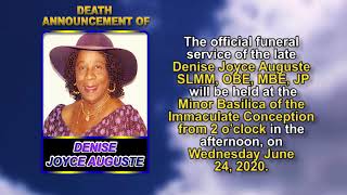 Denise Joyce Auguste SHORT