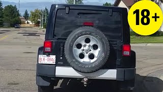 Bad Driving Video 0068 on Edmonton La Perle LaPerle Community League Dashcam, BLK0846, BYC9629