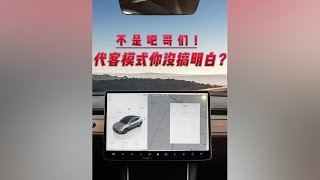 不是吧哥们你真得懂特斯拉的代客模式吗？#特斯拉 #tesla