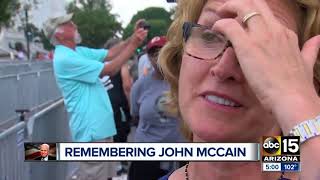 Mourners remember Sen. John McCain in Washington D.C.