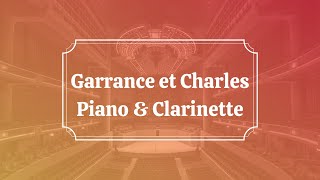 Garrance et Charles - Clarinette et Piano [CC21]