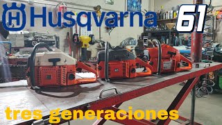 EVOLUCION motosierra HUSQVARNA 61