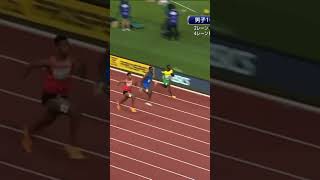 サニブラウンが世界陸上ブダペスト男子100m予選を走ると… #100m #陸上競技 #世界陸上