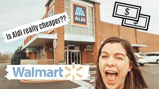 SAVING MONEY ON GROCERIES: ALDI vs. WALMART: ALDI GROCERY HAUL
