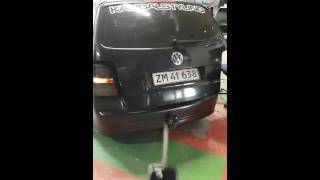 Vw Touran  Remote Trunk Release Installation / kangal styling