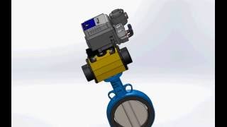 Butterfly Valve Pneumatic Actuator Positioner  -SVN-