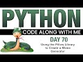 Python Code With Me - Day 70: Using the Pillow Library to Create a Meme Generator