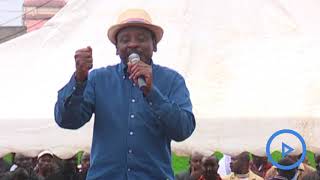 James Orengo speech at the Nasa rally in Mathare