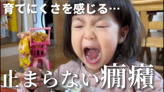 【子育ての悩み】何だか育てにくい…？癇癪が止まらない2歳児