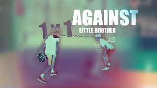 1v1 against my little brother!