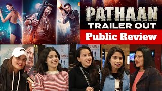Pathan Trailer Public Review | Pathaan Official Trailer Public Reaction | Pathaan Public Review