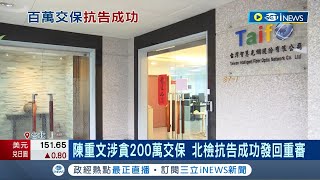 陳重文涉貪2百萬交保 北檢抗告成功發回重審 猛喊暫擱總預算 傳李四川怒辭府會聯絡人 台智光背景硬? 北市藍綠議員協商險\