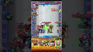 【モンスト】超究極サムライソードボス1でチェンソーマンのSS打ってみた！ #モンスト #コラボ #shorts