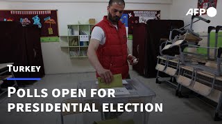 Turkey: Polls open for presidential election | AFP