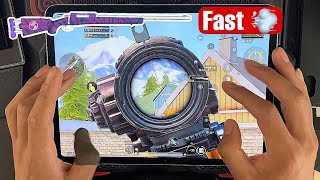 Fast snipe ➕scope6✅ handcam Gameplay iPad Pro 11 2 6 Fingers claw