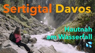 Hiking to the WATERFALL in Sertig Valley (and returning soaking wet) 🇨🇭 GRAUBÜNDEN | SWITZERLAND