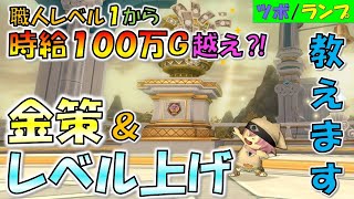 誰でもできる！時給100万越えの金策教えちゃいます！！【ドラクエ10】【ツボ/ランプ職人】【金策】【レベル上げ】