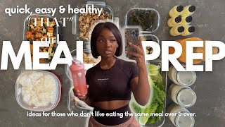 MEAL PREP FOR WEIGHT LOSS & MUSCLE GAINS | High Protein Meals | Quick and Easy Meal Ideas 2022 🤍