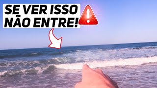 Aprenda A IDENTIFICAR Uma CORRENTE De MAR (Essa é IMPOSSÍVEL Nadar Contra) DAILY VLOG 097#