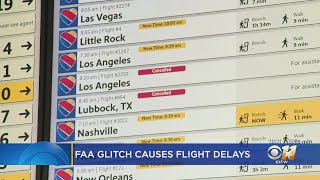 FAA glitch causes massive delays for air travelers