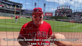 What question would YOU ask Mike Trout?? Catching up with the GOAT at Guaranteed