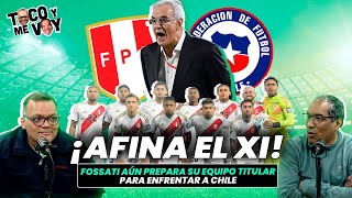 #ENVIVO 🔥PERÚ VS CHILE: FOSSATI AFINA EL XI PARA EL CLÁSICO DEL PACÍFICO #TOCOYMEVOY