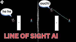 GameMaker Tutorial: Enemy AI That Only Shoots When You're Visible