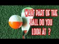 Secret way to strike a golf ball