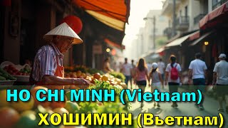 HO CHI MINH City or Saigon (South Vietnam)  -  город ХОШИМИН или Сайгон (Южный Вьетнам)