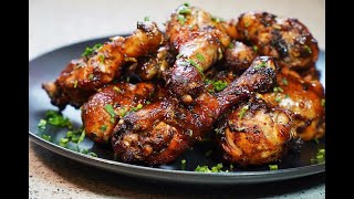 Air Fryer Jerk Chicken Drums | CaribbeanPot.com